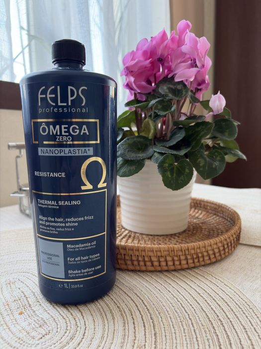 Felps Nanoplastia niebieska do prostowania włosów 100 ml