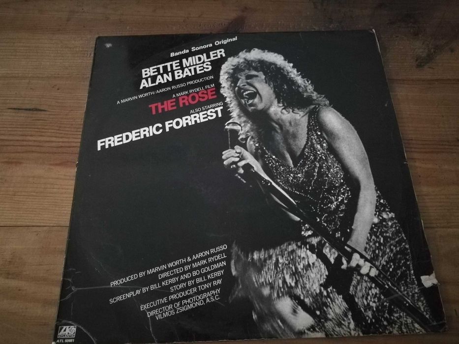 Banda Sonora - Bette Middler Alan  Bates – The Rose LP