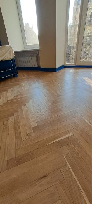 Циклювання та шліфування паркету