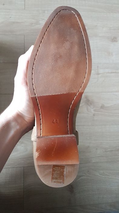 Botki Bianco Biabeack Western Beżowe NOWE