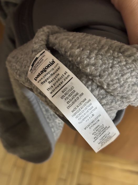 Кофта Patagonia Better Sweater L, сірий меланж Фліска патагония