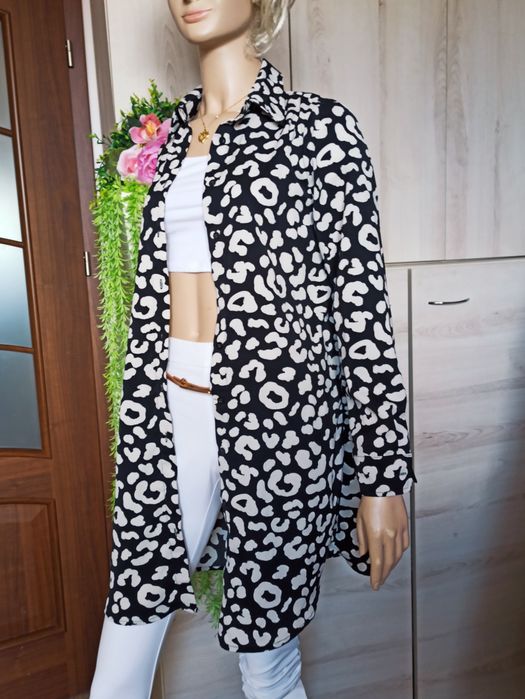 Sg Sukienka damska 38 , M szmizjerka czarno biała sukienka 38 , M