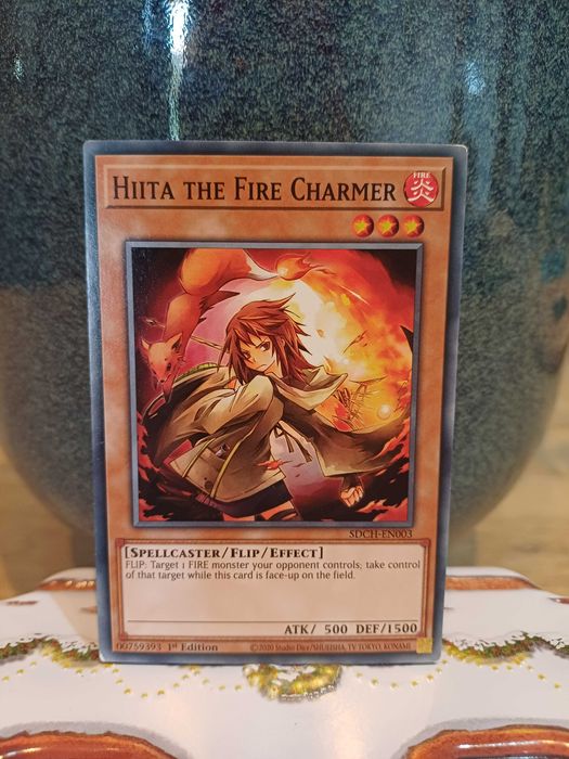Carta Yu-Gi-Oh! - Hita the Fire Charmer - 1ª Edição