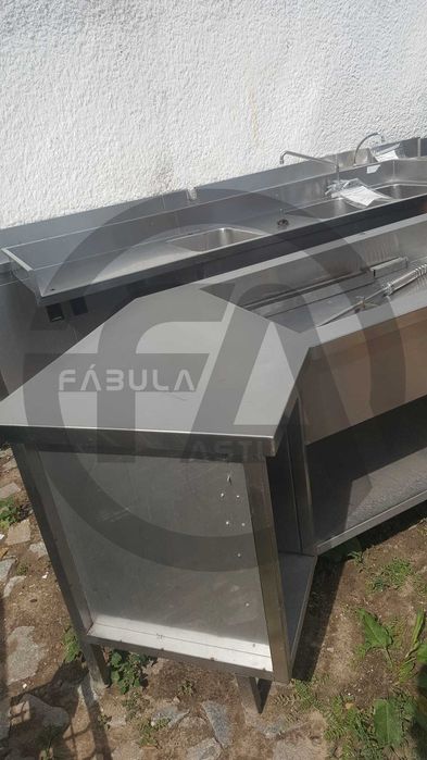 Bancadas inoxidável