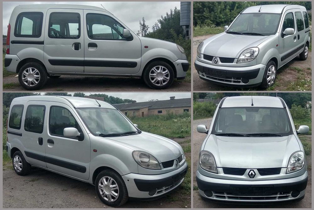 Кузов Четверть Половина Кузова Renault Kangoo Рено Кенго Шрот 97-12