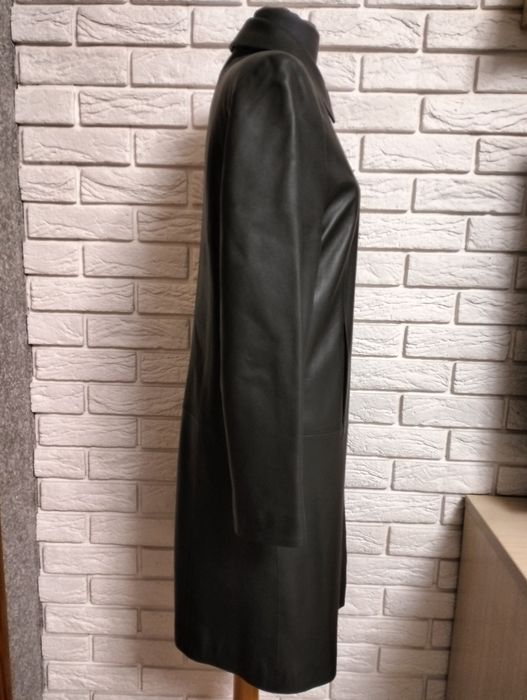 Шкіряний плащ пальто Marks and Spencer