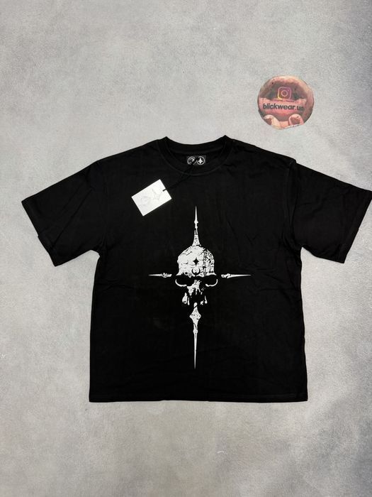 футболка Thug Club Tee Skull Vetements balenciaga rick owens raf simons