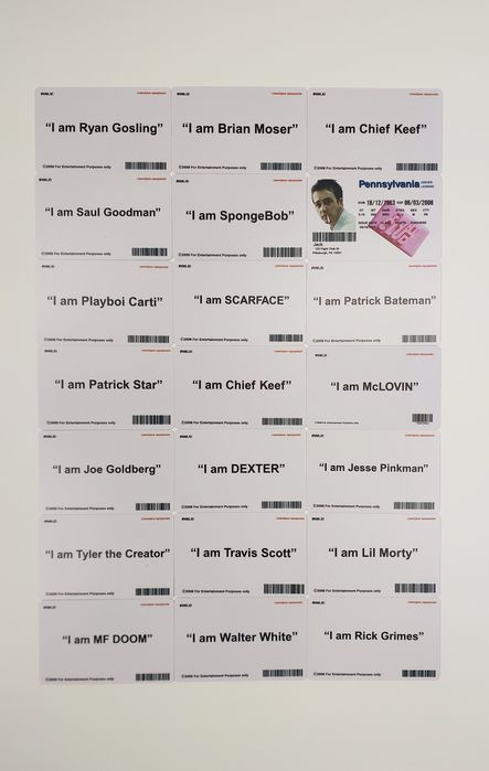 НАЛОЖКА, Сувенірні права з різними персонажами, удостоверения героев