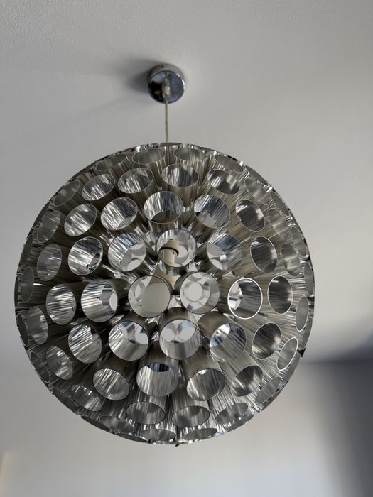 Lampa Srebrna kula śr. 40 cm