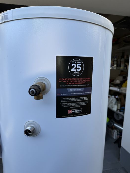 Zasobnik CWU 250L Gledhill do pompy  ciepła  i solarów ,