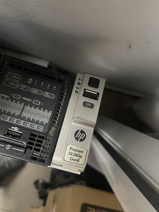 Serwer HP DL380p G8 gen8 128gb 2x E5-2680 v2