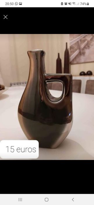 Conjunto peças de decoração