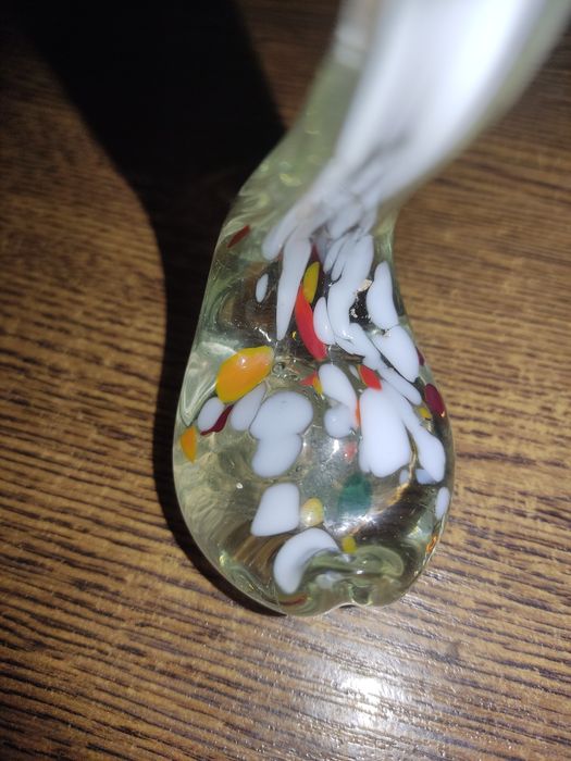 Szklany łabędź Murano