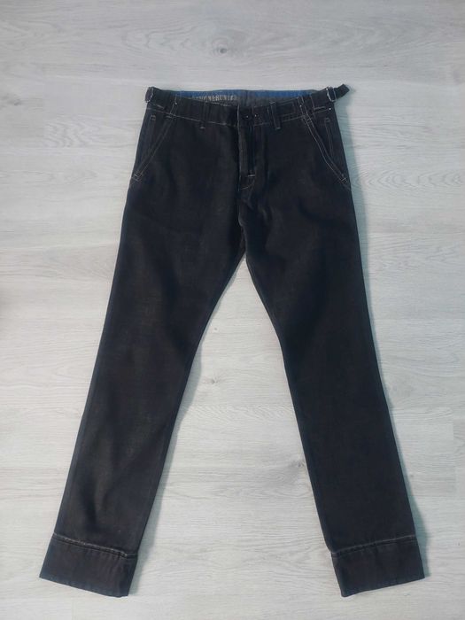 S M spodnie męskie jeansy jeans dżinsy czarne slim skinny demon&hunter