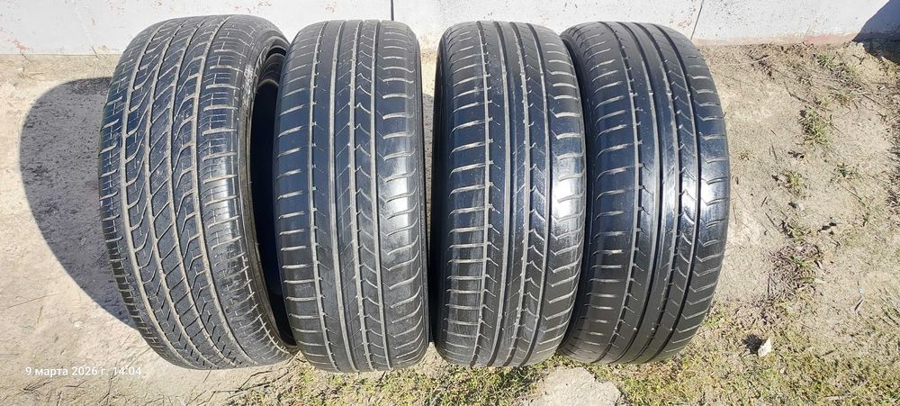 шини 215/60 R16 вживані 3 шт Goodyear + 1 шт Toyo