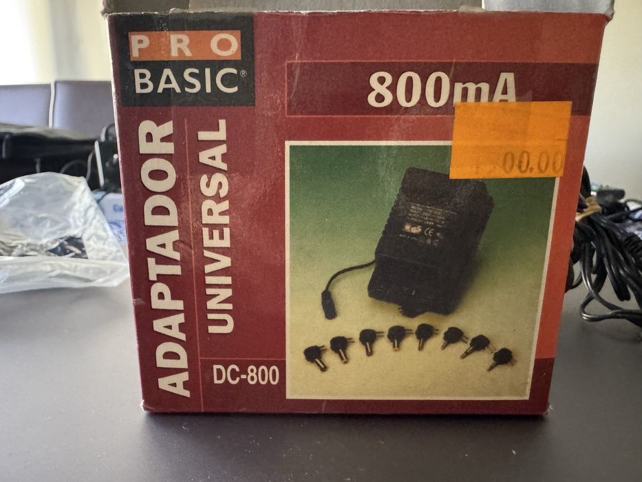 Adaptador universal DC-800 da PRO BASIC