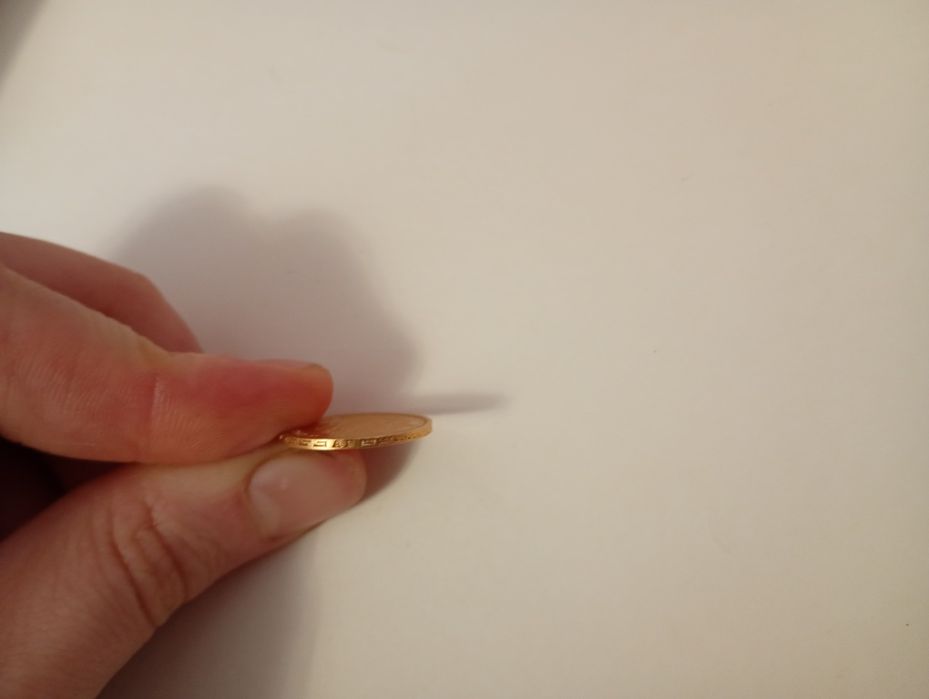 5 рублей 1898 року. Золото 900 проба. Гарний стан.