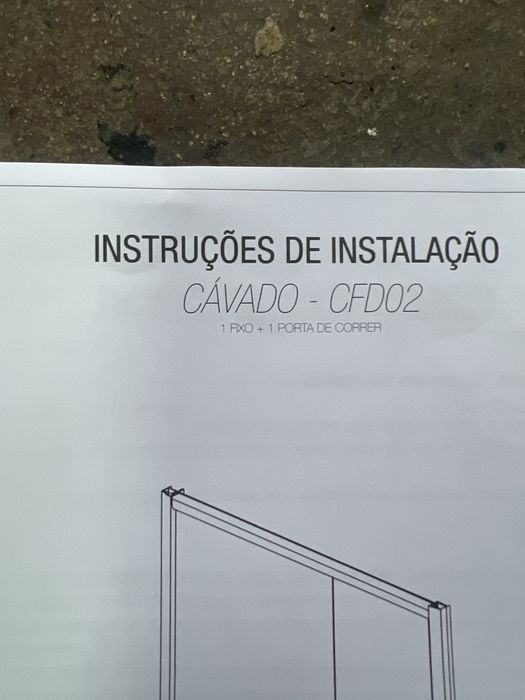 Frontal Duche Preto Marca Banho Concept 165 x 195 Altura