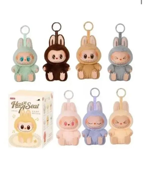 Брелок Лабубу 1,2,3,4 сезон Стіч Вакуку Labubu Кола секретный ОПТ ГУРТ