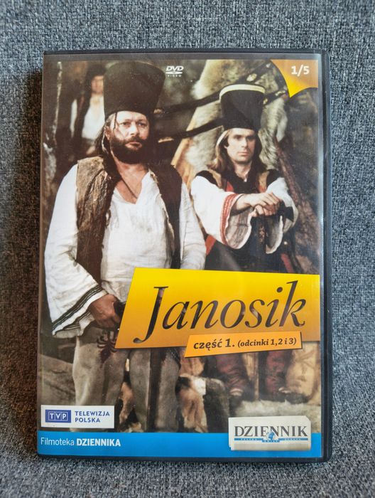 Zestaw 5 części Janosika w wersji pudełkowej