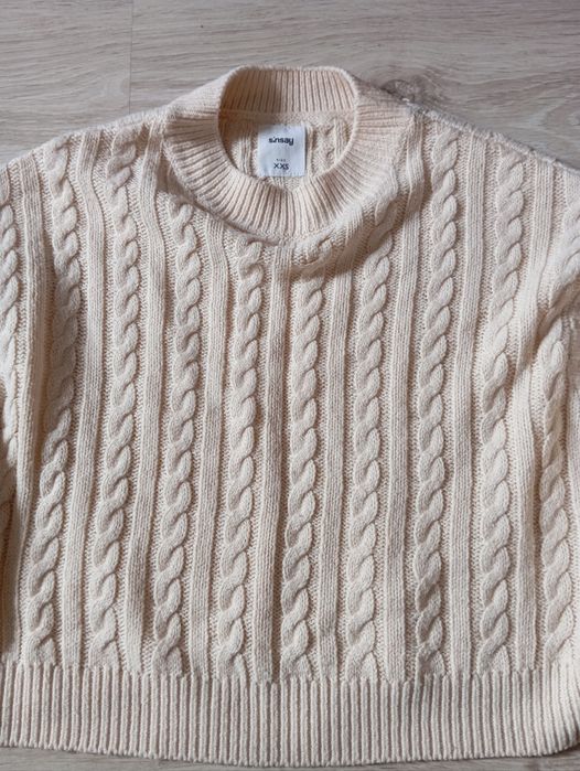 krótki sewter oversize xxs Sinsay