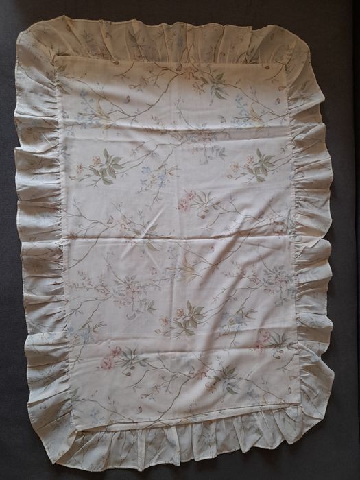 Poszewka w kwiaty do gondoli,wózka,kosza Mojżesza,kołyski