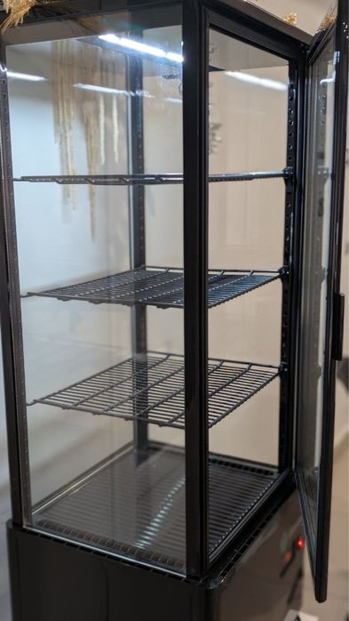 Вітрина холодильна HURAKAN HKN-UPD98B black