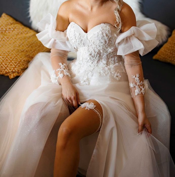 Piękna suknia ślubna