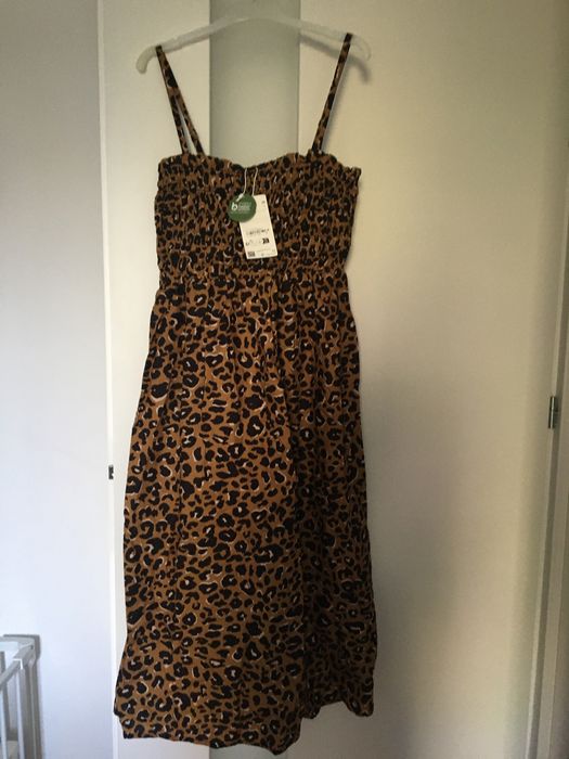 NOWA Sukienka w panterkę fit & flare C&A