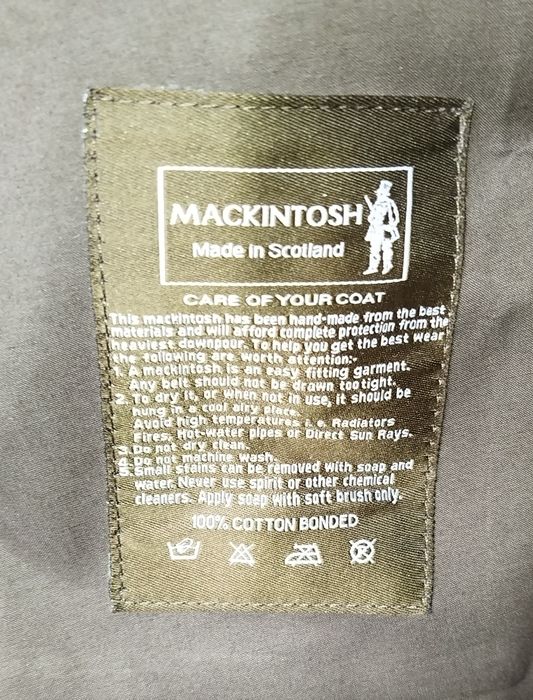 Плащ мужской Mackintosh р. XL Шотландия.