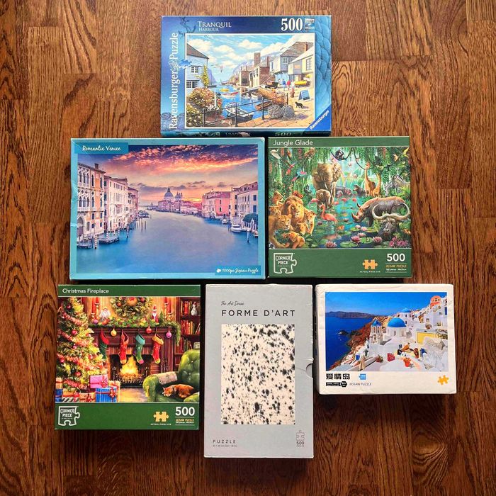 Пазл Ravensburger, Gibsons, Schmidt, WHSmith, Waddingtons