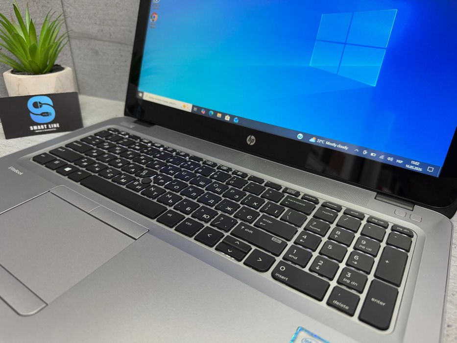 Сенсорний ноутбук Hp 850 G3/240gb ssd/8gb ddr4/i7-6500u/15.6" FullHD