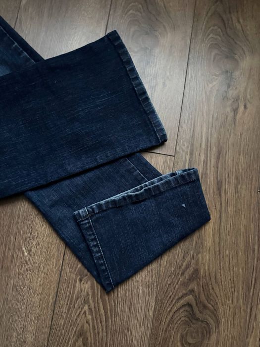 Blue flared, bootcut jeans