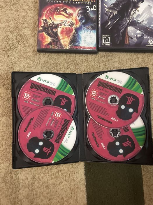 Диски с xbox 360
