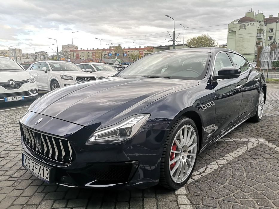 Maserati Quattroporte S Q4 3.0 430KM Lifting I Rej. 2018r. Salon PL I Wł Kamery 360 Asysty