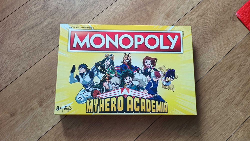 Gra planszowa Monopoly My Hero Academia Hasbro