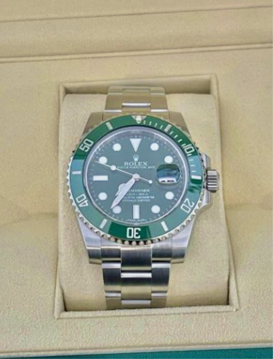 ROLEX Submariner Date Hulk: Aço Oystersteel