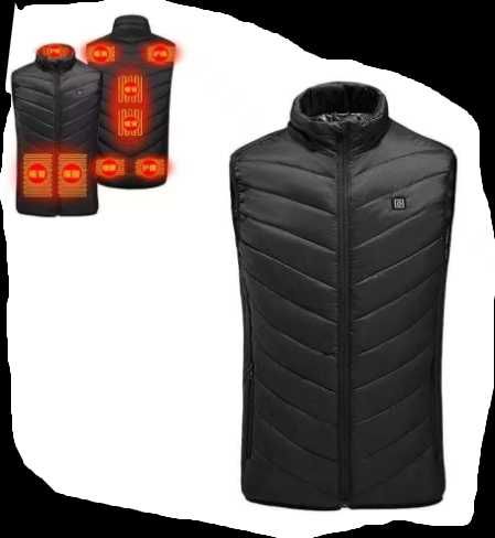 Жилет с подогревом 9 зон! Евро Розмір XL. 2XL. 3XL. 4XL