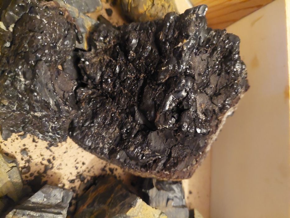 Minerais: lote carvão natural