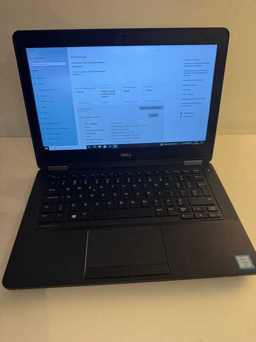 Dell Latitude E5270 / i5 / 8GB RAM / SSD / dobra bateria / szybki
