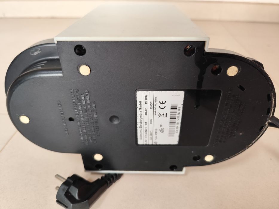 Máquina de Café Nespresso Siemens TK30N01 - Peças em separado