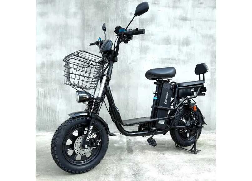 СУПЕР ЦІНА‼️Електровелосипед Minako Monster PRO 1000W,26Ah +Багажник