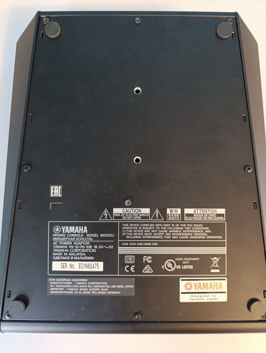 Мікшерний пульт Yamaha MG10XU