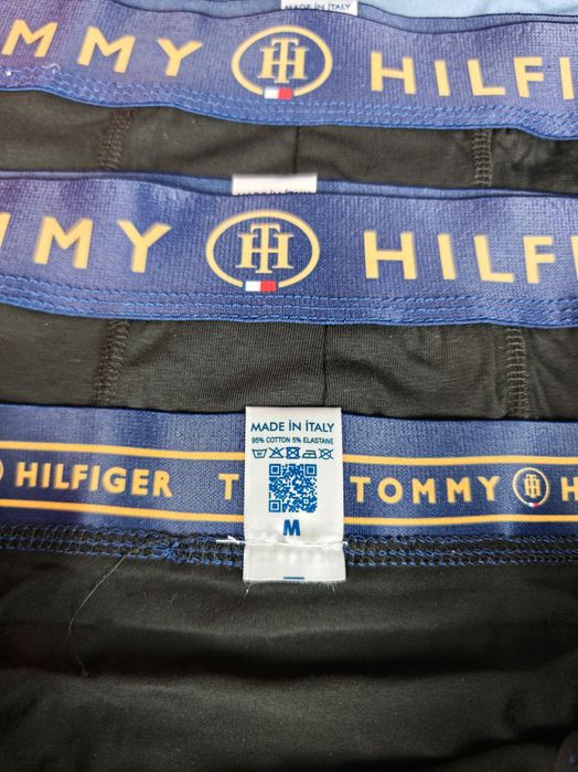 Męska bielizna 3pak Tommy bokserki kolory premium M-XXL