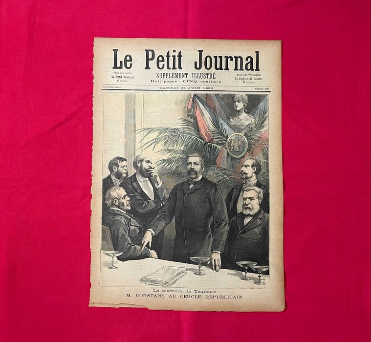 Gravuras e Ilustrações do "Le Petit Journal" - 1893