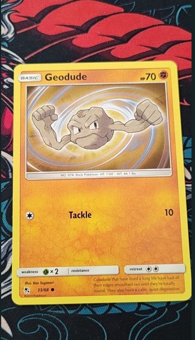 Karta Pokemon Geodude