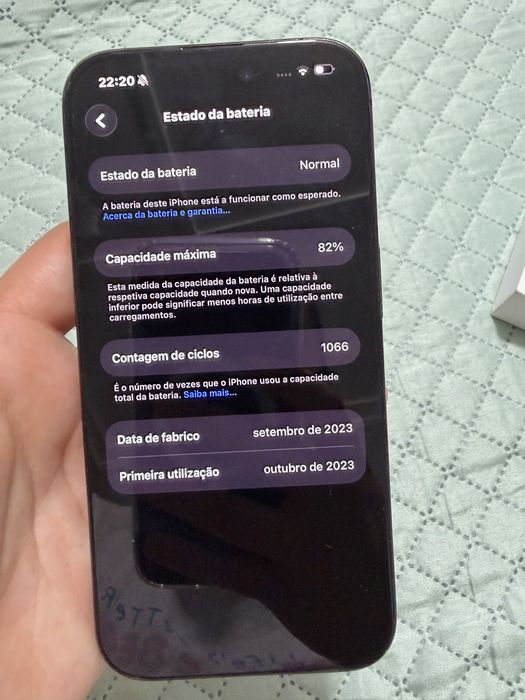 Iphone 15 pro azul