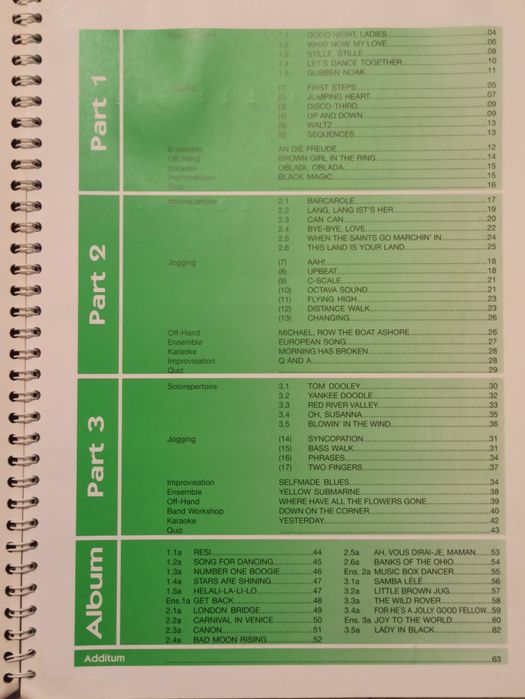 Książka do nauki gry na keyboardzie | Fun Key Keyboard 1. Yamaha