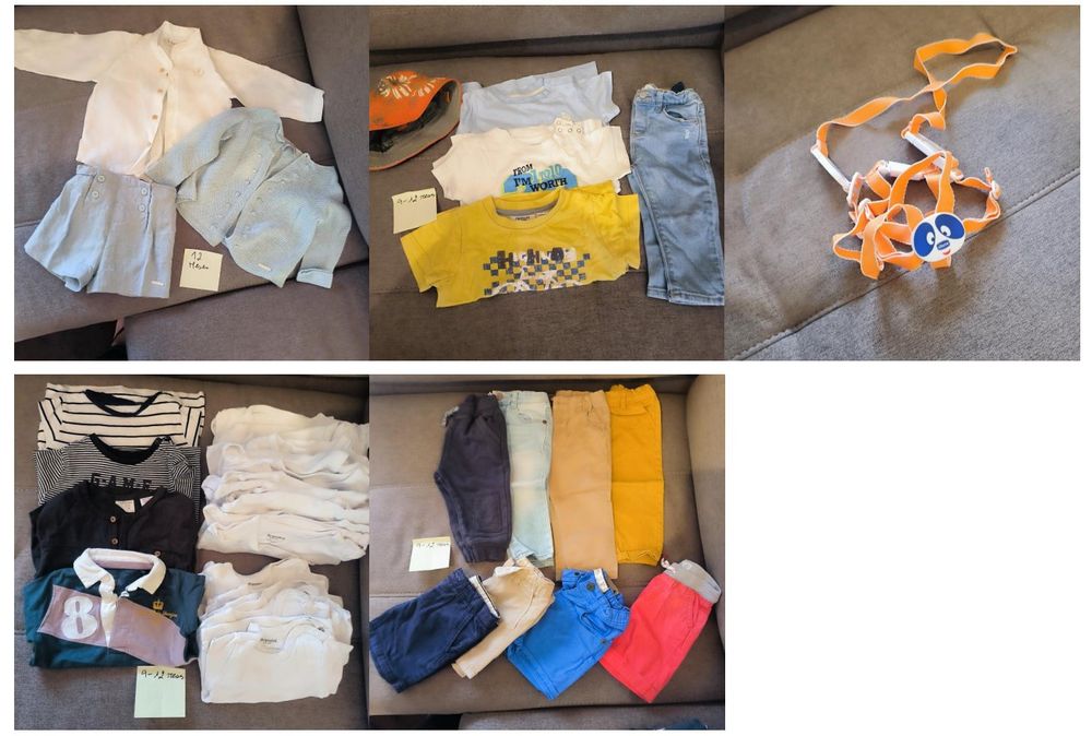 Roupa menino 12 meses