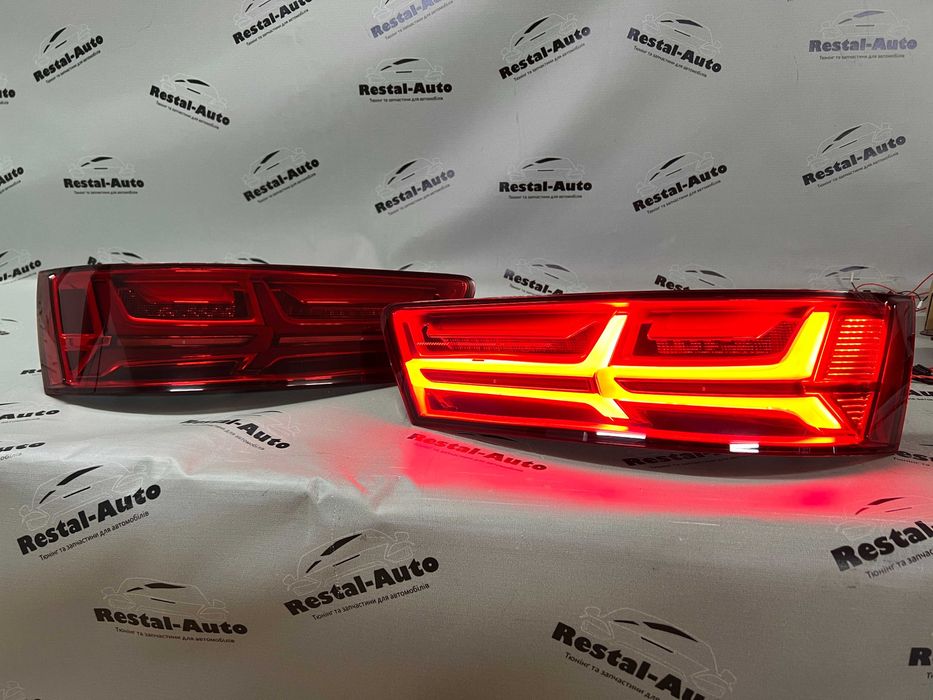 стопи audi q7 4m 15-20 года европа Фонари стопы ауди ку7 4м